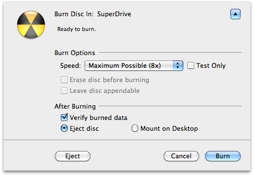iso burner for mac pro